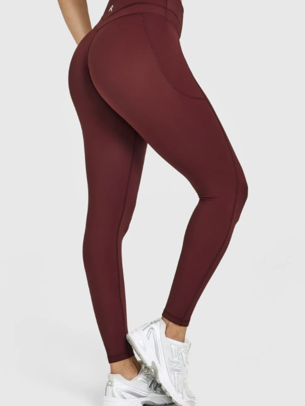 Oner Active Burgundy High-Waist Pocket Leggings